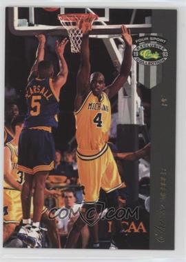 1993 Classic Four Sport Collection McDonald's - [Base] #30 - Chris Webber