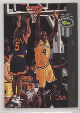 1993 Classic Four Sport Collection McDonald's - [Base] #30 - Chris Webber