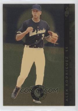 1993 Classic Images - Sudden Impact #SI 4 - Alex Rodriguez [Good to VG‑EX]