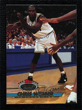 1993 Topps Stadium Club Members Only - [Base] #_CHWE - Chris Webber [COMC RCR Mint]