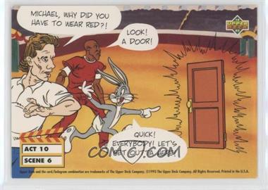 1993 Upper Deck Adventures in 'Toon World - [Base] #ACT10 SCENE 6-15 - Michael Jordan, Wayne Gretzky