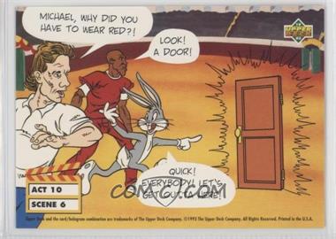 1993 Upper Deck Adventures in 'Toon World - [Base] #ACT10 SCENE 6-15 - Michael Jordan, Wayne Gretzky