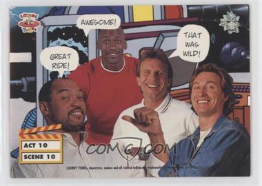 1993 Upper Deck Adventures in 'Toon World - [Base] #ACT10 SCENE 7-10 - Michael Jordan, Joe Montana, Wayne Gretzky, Reggie Jackson