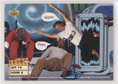 1993 Upper Deck Adventures in 'Toon World - [Base] #ACT10 SCENE 8-11 - Michael Jordan, Reggie Jackson, Joe Montana, Daffy Duck, Bugs Bunny (There's No Place Like Home)