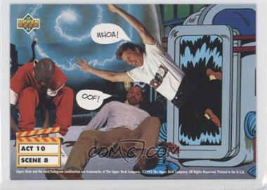 1993 Upper Deck Adventures in 'Toon World - [Base] #ACT10 SCENE 8-11 - Michael Jordan, Reggie Jackson, Joe Montana, Daffy Duck, Bugs Bunny (There's No Place Like Home)