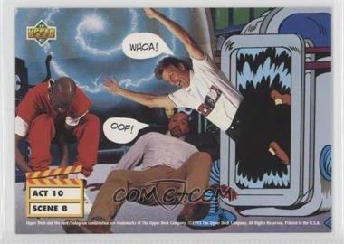 1993 Upper Deck Adventures in 'Toon World - [Base] #ACT10 SCENE 8-11 - Michael Jordan, Reggie Jackson, Joe Montana, Daffy Duck, Bugs Bunny (There's No Place Like Home)