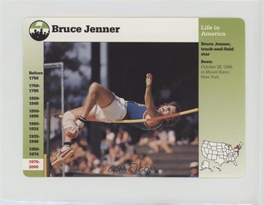 1994-2001 Grolier Story of America - [Base] #100-11 - Life in America - Bruce Jenner