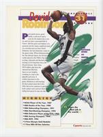 David Robinson [Noted]