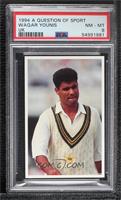 Waqar Younis [PSA 8 NM‑MT]