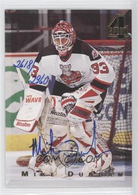 1994 Classic 4 Sport - Autograph #_MIDU - Mike Dunham /2960