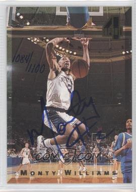 1994 Classic 4 Sport - Autograph #_MOWI - Monty Williams /1100