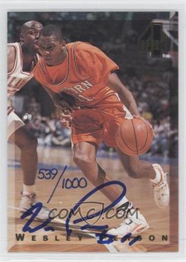1994 Classic 4 Sport - Autograph #_WEPE - Wesley Person /1000
