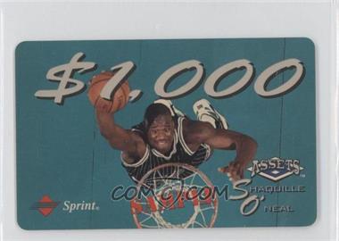 1994 Classic Assets - Phone Cards $1000 Sample #N/A - Shaquille O'Neal