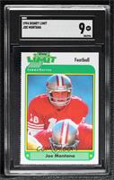 Joe Montana [SGC 9 MINT]