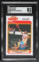 Michael Jordan (Lay up) [SGC 8 NM/Mt]