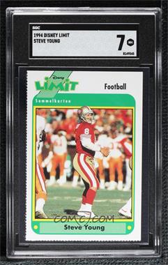 1994 Disney Limit Magazine Cards - [Base] #_STYO - Steve Young [SGC 7 NM]