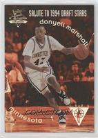 Salute to 1994 Draft Stars - Donyell Marshall #/9,900
