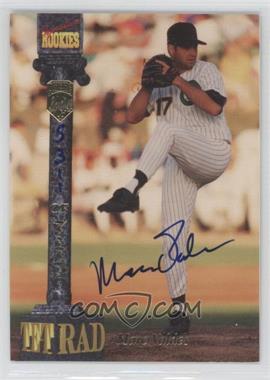 1994 Signature Rookies Tetrad - Signatures #102 - Marc Valdes /7750