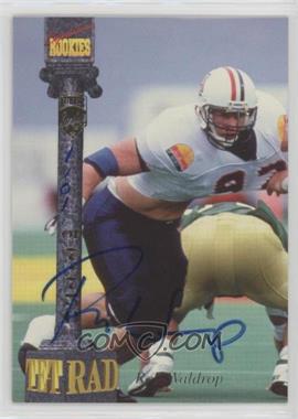 1994 Signature Rookies Tetrad - Signatures #28 - Rob Waldrop /7750