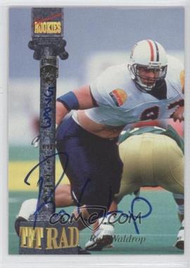 1994 Signature Rookies Tetrad - Signatures #28 - Rob Waldrop /7750