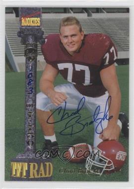 1994 Signature Rookies Tetrad - Signatures #39 - Chad Bratzke /7750