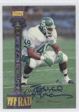 1994 Signature Rookies Tetrad - Signatures #5 - Brice Abrams /7750