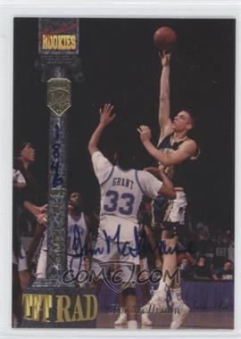 1994 Signature Rookies Tetrad - Signatures #62 - Jim McIlvaine /7750