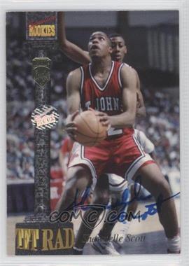 1994 Signature Rookies Tetrad - Signatures #71 - Shawnelle Scott /7750