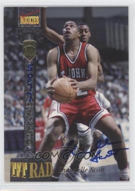 1994 Signature Rookies Tetrad - Signatures #71 - Shawnelle Scott /7750