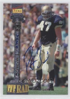 1994 Signature Rookies Tetrad - Signatures #8 - Pete Bercich /7750