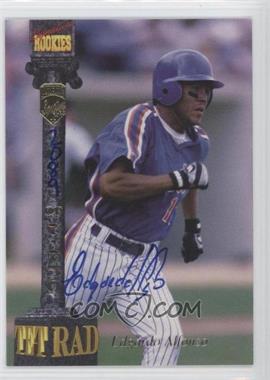 1994 Signature Rookies Tetrad - Signatures #84.1 - Edgardo Alfonzo (#/7750)