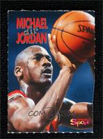Michael Jordan (Shooting, Red Jersey, Orange Border Back)