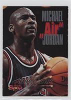 Michael Jordan (Black Jersey, Green Border Back) [Good to VG‑EX]