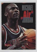 Michael Jordan (Black Jersey, Green Border Back)