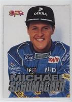 Michael Schumacher (Blue Suit, White Background) [Good to VG‑EX]