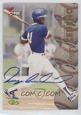 1995 Classic 5 Sport - Autographs - Limited-Edition #_ROCE - Roger Cedeno