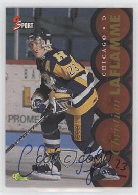 1995 Classic 5 Sport - Autographs - Missing Serial Number #_CHLA - Christian Laflamme