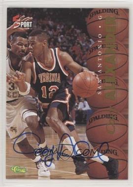 1995 Classic 5 Sport - Autographs - Missing Serial Number #_COAL - Cory Alexander