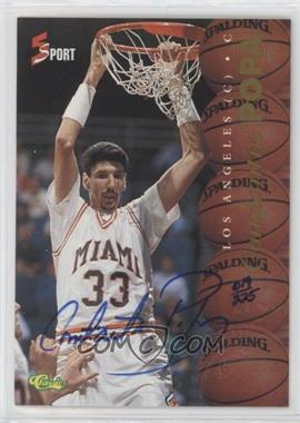 1995 Classic 5 Sport - Autographs - Missing Serial Number #_COPO - Constantin Popa