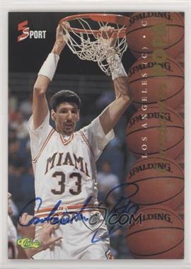 1995 Classic 5 Sport - Autographs - Missing Serial Number #_COPO - Constantin Popa
