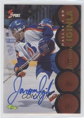 1995 Classic 5 Sport - Autographs - Missing Serial Number #_JAIG - Jarome Iginla