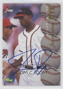 1995 Classic 5 Sport - Autographs - Missing Serial Number #_JEDY - Jermaine Dye