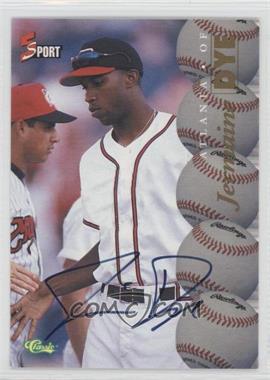 1995 Classic 5 Sport - Autographs - Missing Serial Number #_JEDY - Jermaine Dye