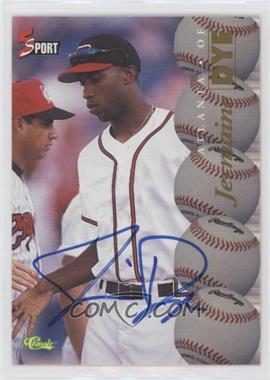 1995 Classic 5 Sport - Autographs - Missing Serial Number #_JEDY - Jermaine Dye