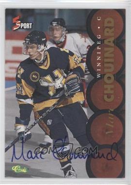 1995 Classic 5 Sport - Autographs - Missing Serial Number #_MACH - Marc Chouinard