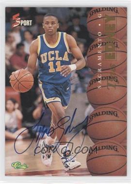 1995 Classic 5 Sport - Autographs - Missing Serial Number #_TYED - Tyus Edney