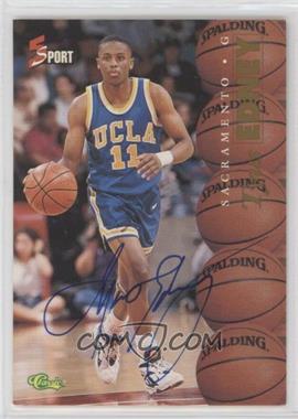 1995 Classic 5 Sport - Autographs - Missing Serial Number #_TYED - Tyus Edney