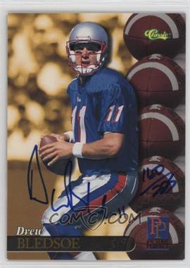 1995 Classic 5 Sport - Autographs - Numbered to 225 #_DRBL - Drew Bledsoe /225