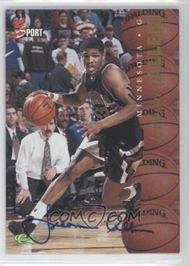 1995 Classic 5 Sport - Autographs - Numbered to 225 #_JEAL - Jerome Allen /225