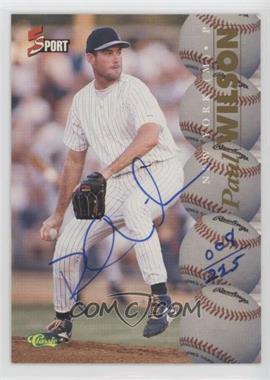 1995 Classic 5 Sport - Autographs - Numbered to 225 #_PAWI - Paul Wilson /225